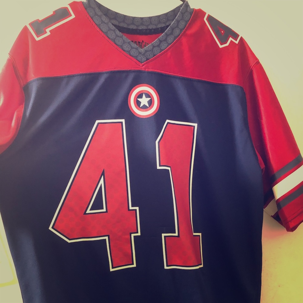 Captain America Super Soldier Jersey